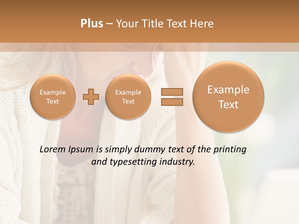 Stonewall Blue Slope PowerPoint Template