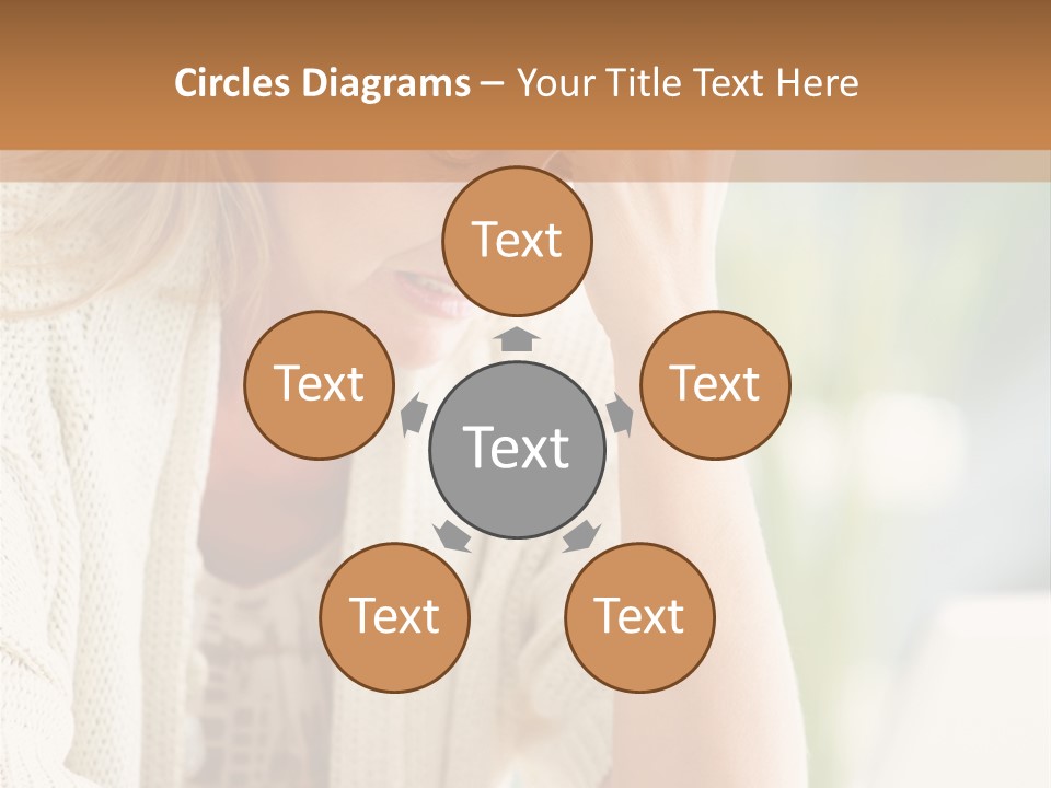 Stonewall Blue Slope PowerPoint Template