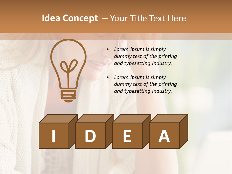 Stonewall Blue Slope PowerPoint Template