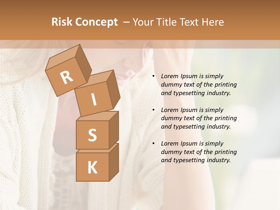 Stonewall Blue Slope PowerPoint Template