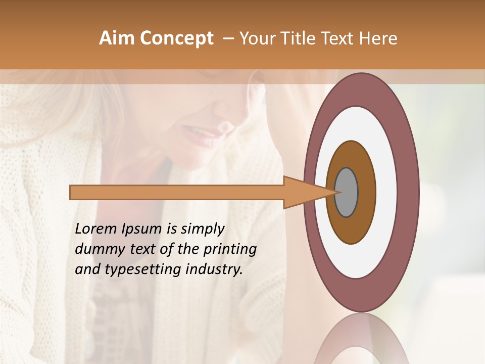 Stonewall Blue Slope PowerPoint Template