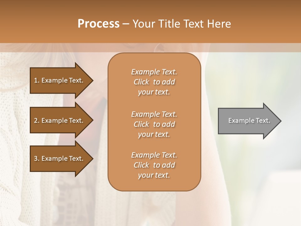 Stonewall Blue Slope PowerPoint Template