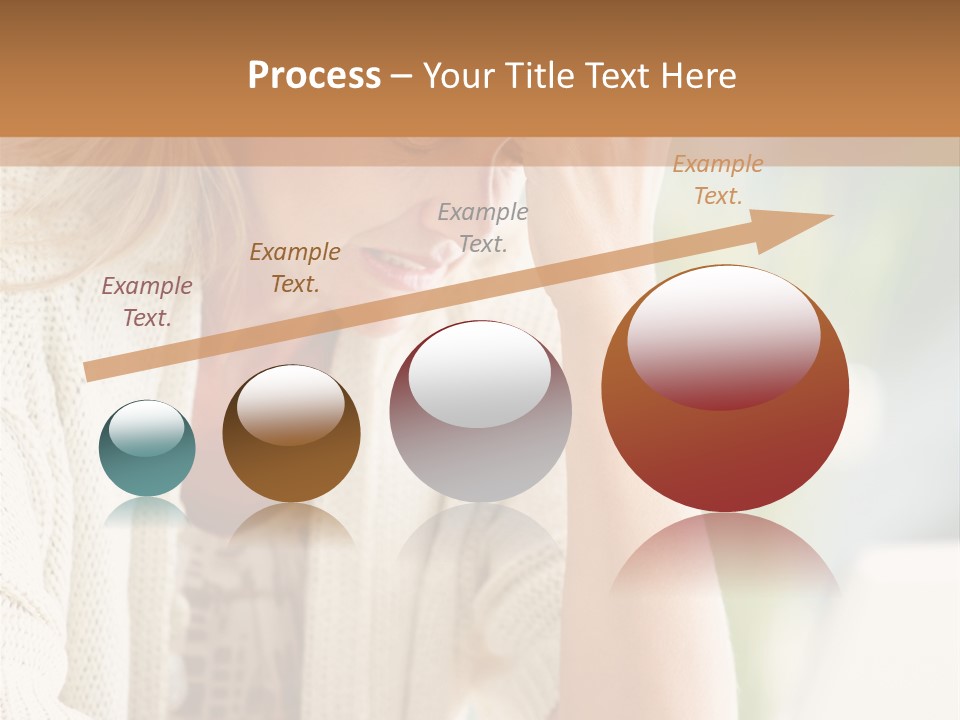 Stonewall Blue Slope PowerPoint Template