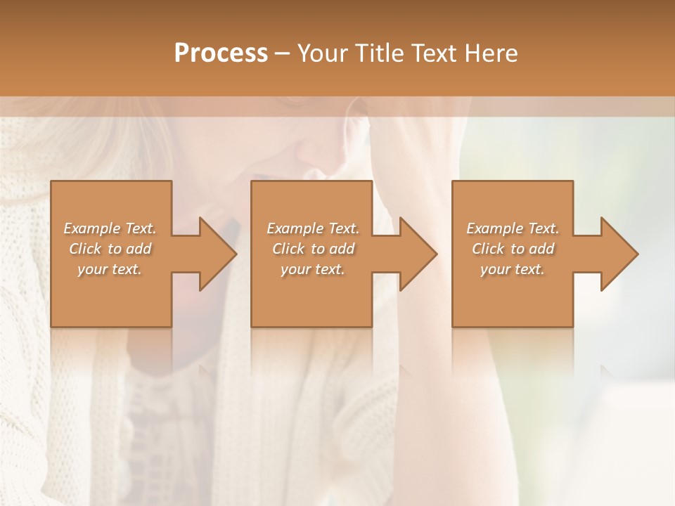 Stonewall Blue Slope PowerPoint Template