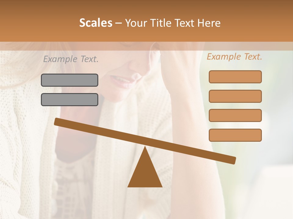 Stonewall Blue Slope PowerPoint Template