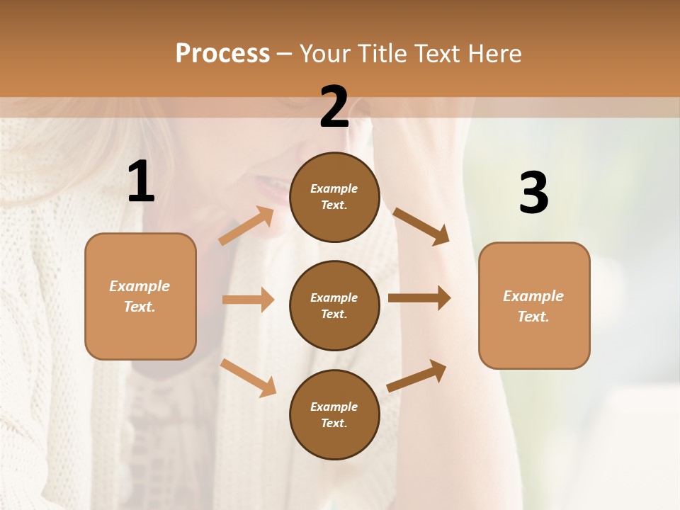 Stonewall Blue Slope PowerPoint Template