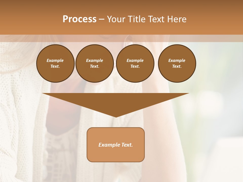 Stonewall Blue Slope PowerPoint Template