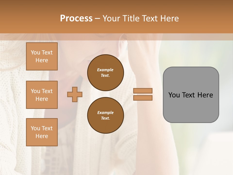Stonewall Blue Slope PowerPoint Template