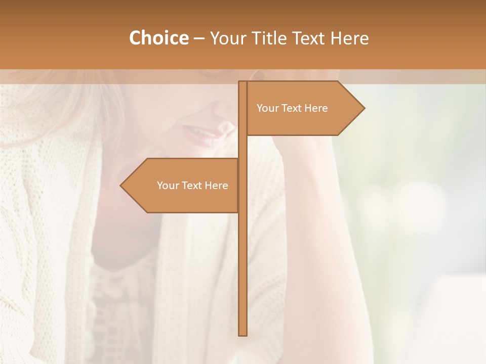 Stonewall Blue Slope PowerPoint Template