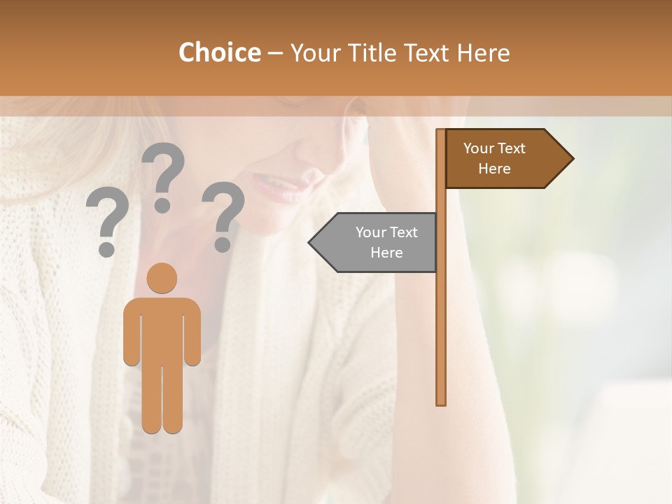 Stonewall Blue Slope PowerPoint Template