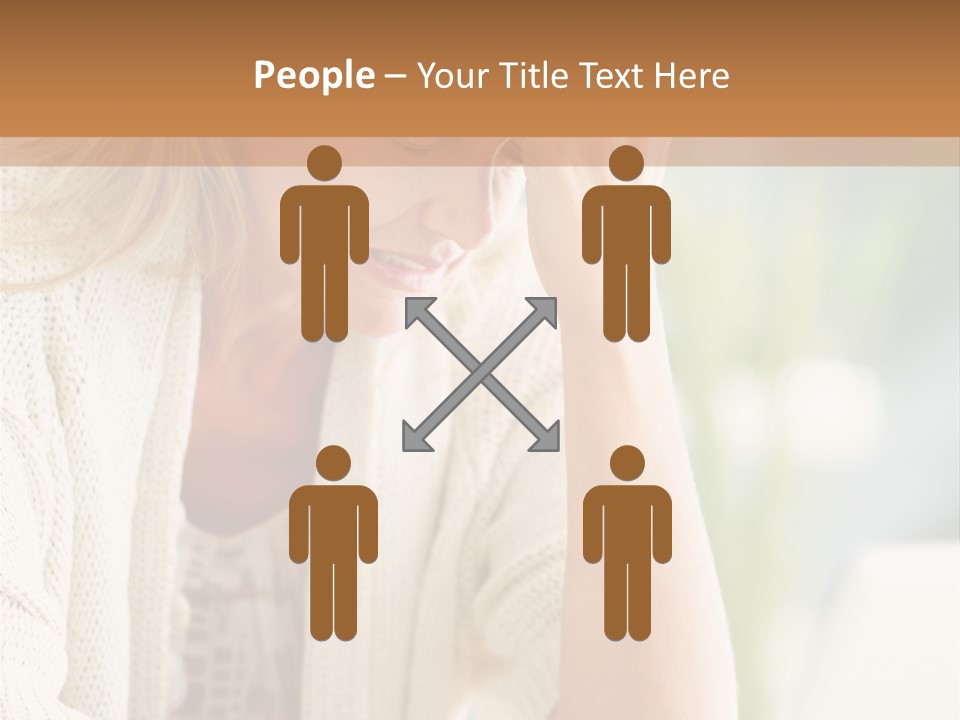 Stonewall Blue Slope PowerPoint Template