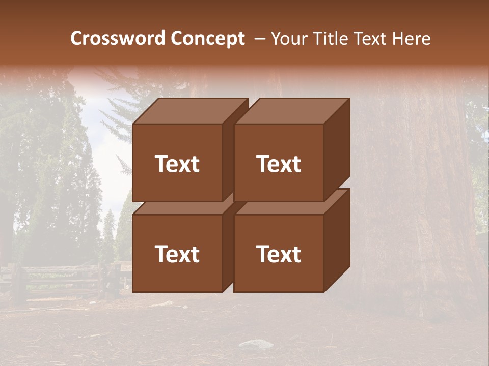 Pines Old Flag PowerPoint Template