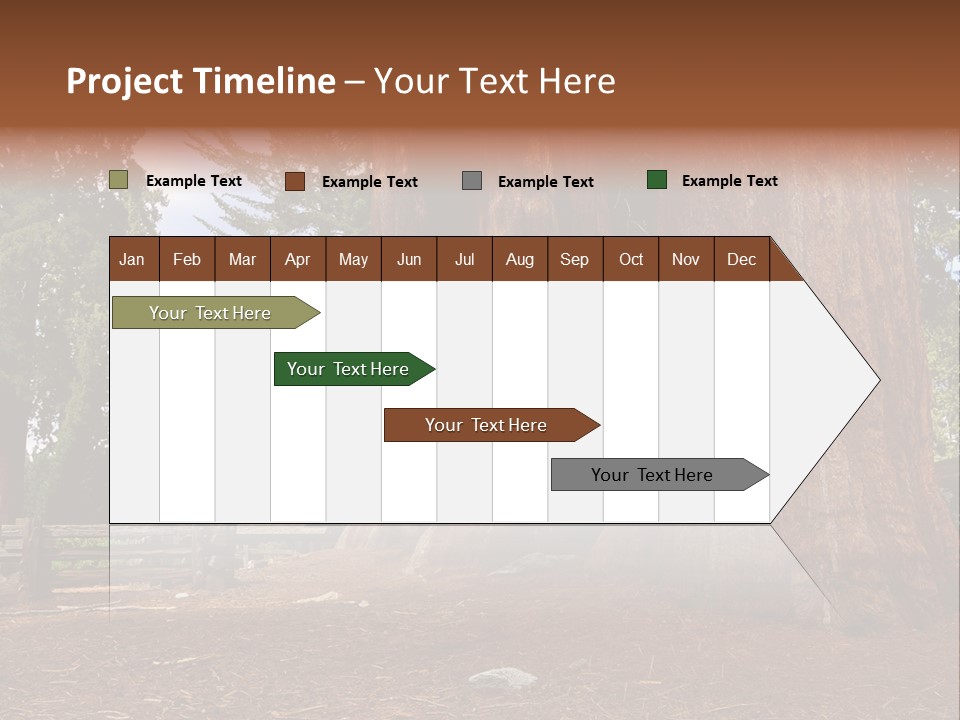 Pines Old Flag PowerPoint Template