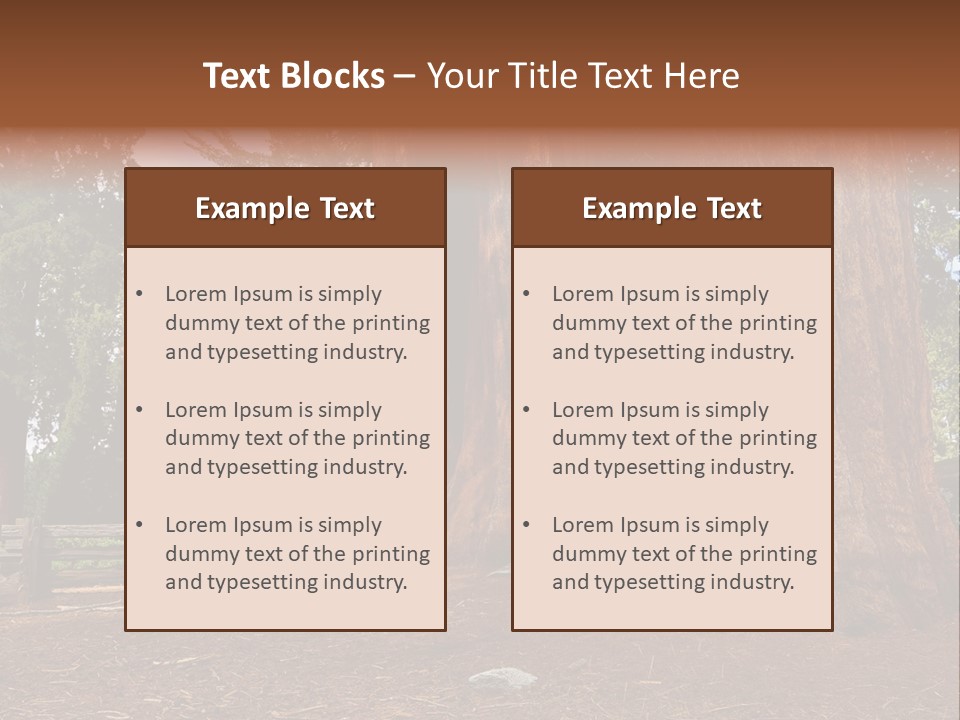 Pines Old Flag PowerPoint Template