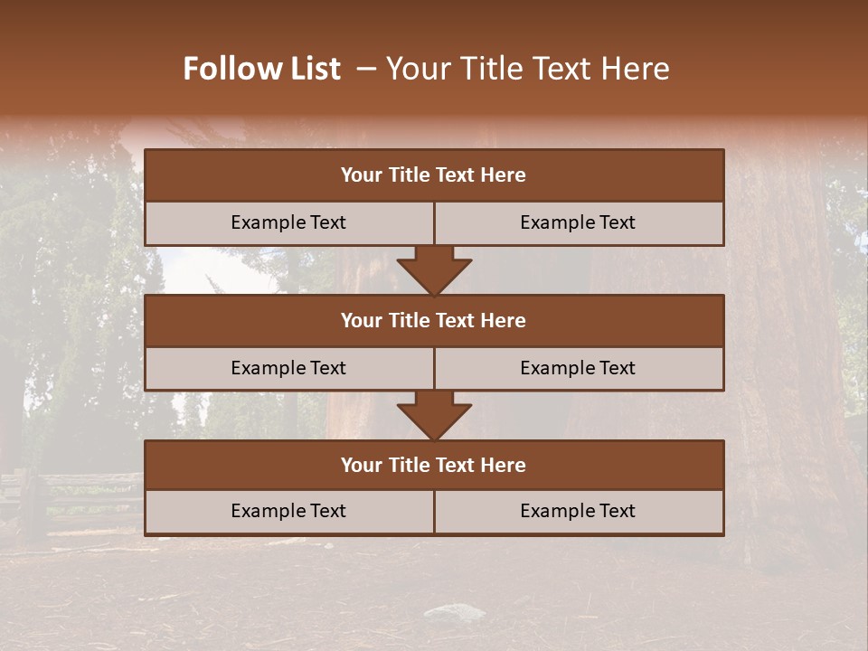 Pines Old Flag PowerPoint Template