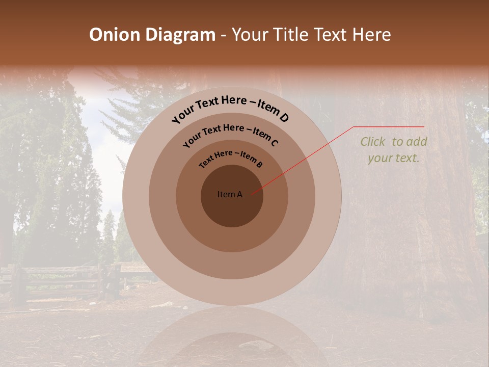 Pines Old Flag PowerPoint Template