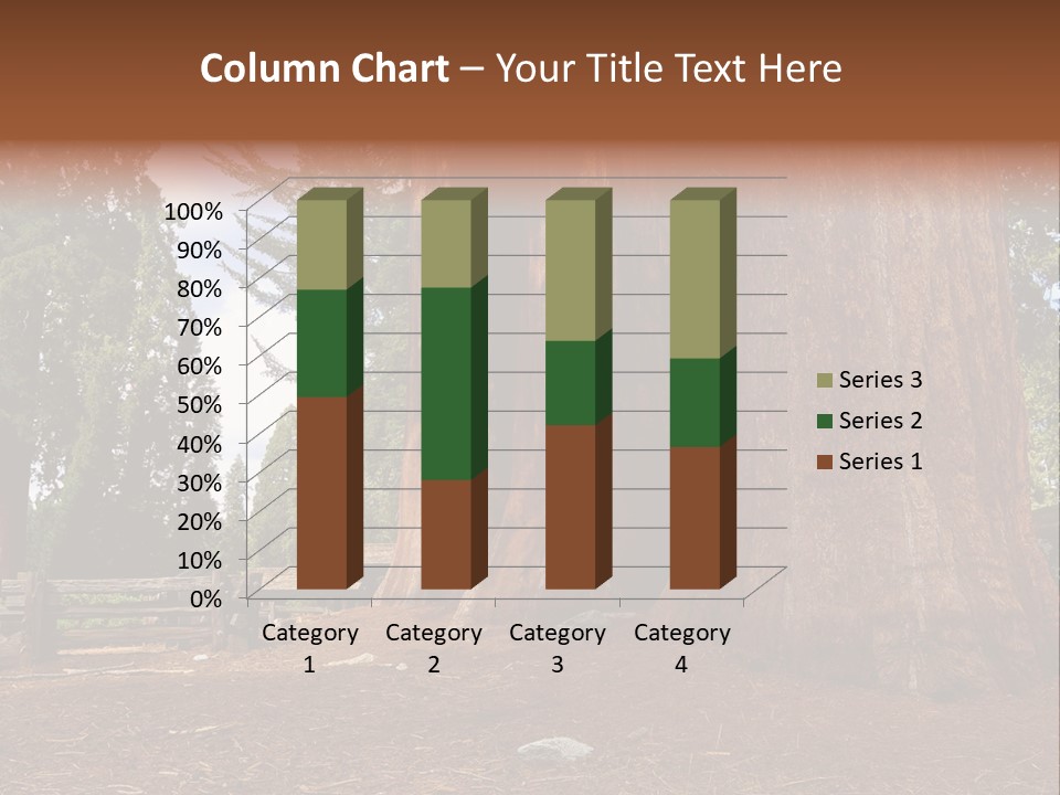 Pines Old Flag PowerPoint Template