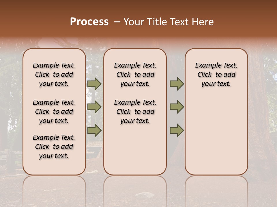Pines Old Flag PowerPoint Template