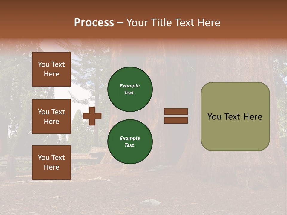 Pines Old Flag PowerPoint Template