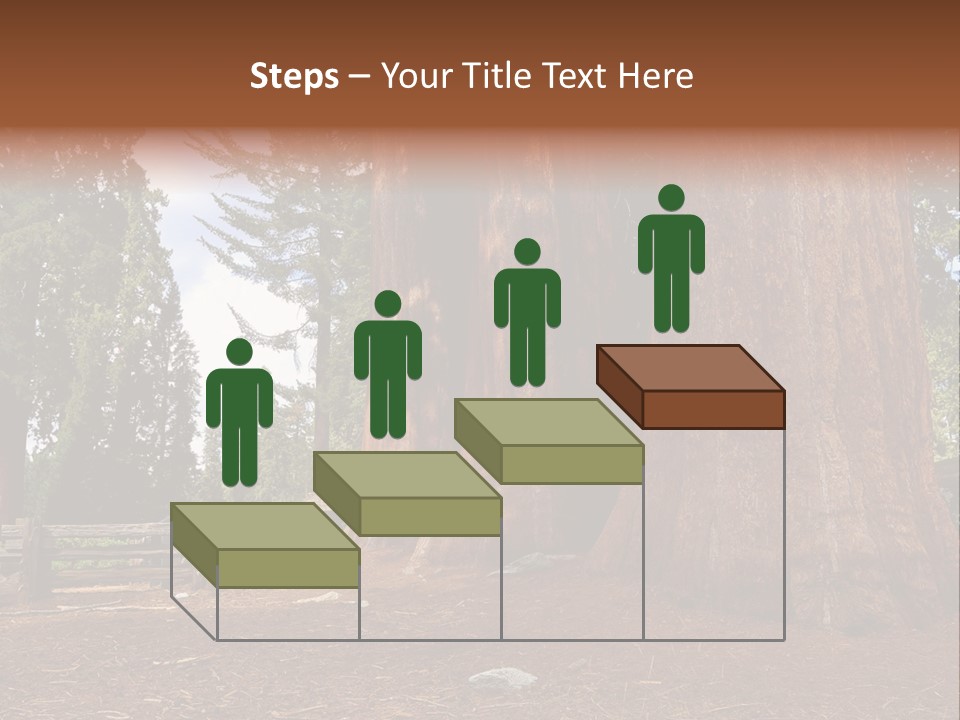 Pines Old Flag PowerPoint Template