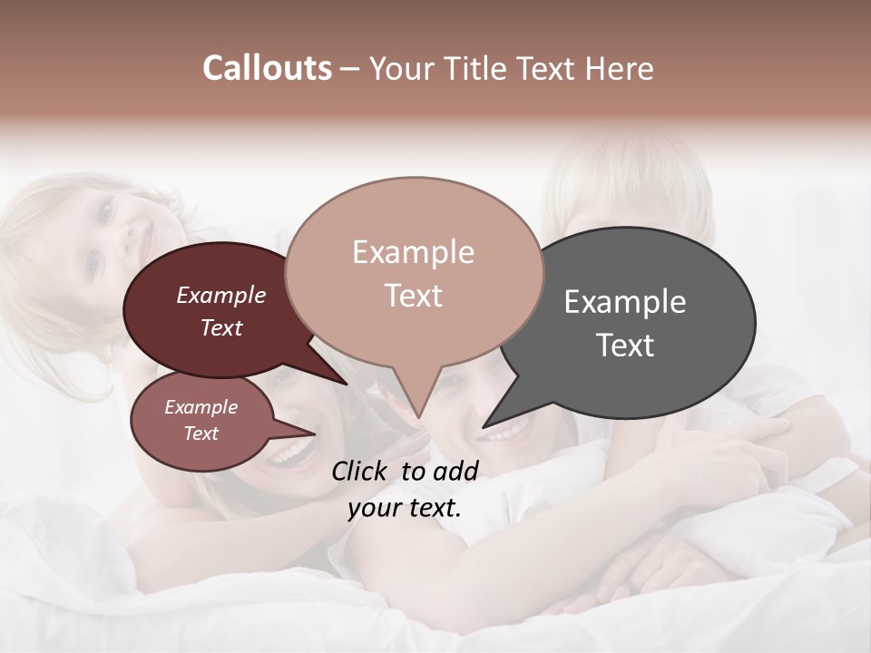 People Home Morning PowerPoint Template