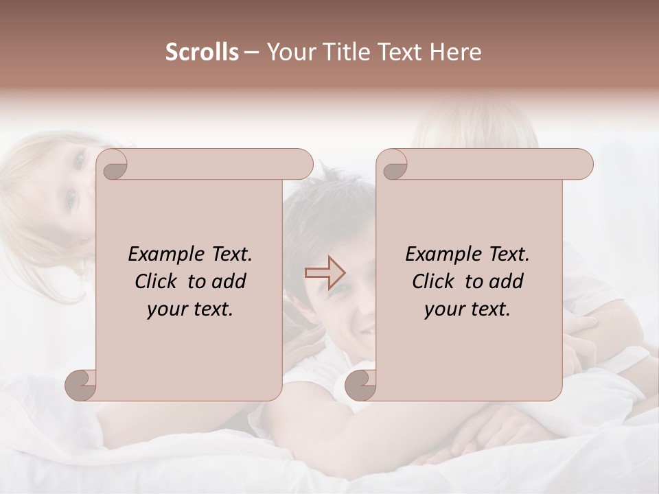 People Home Morning PowerPoint Template