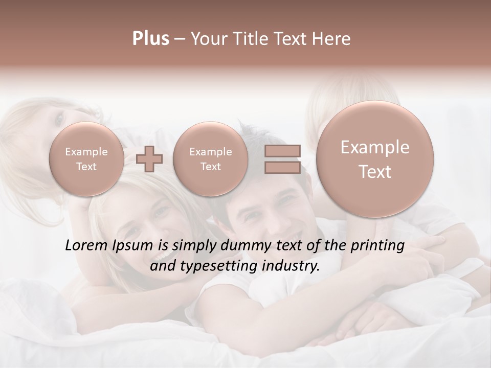 People Home Morning PowerPoint Template