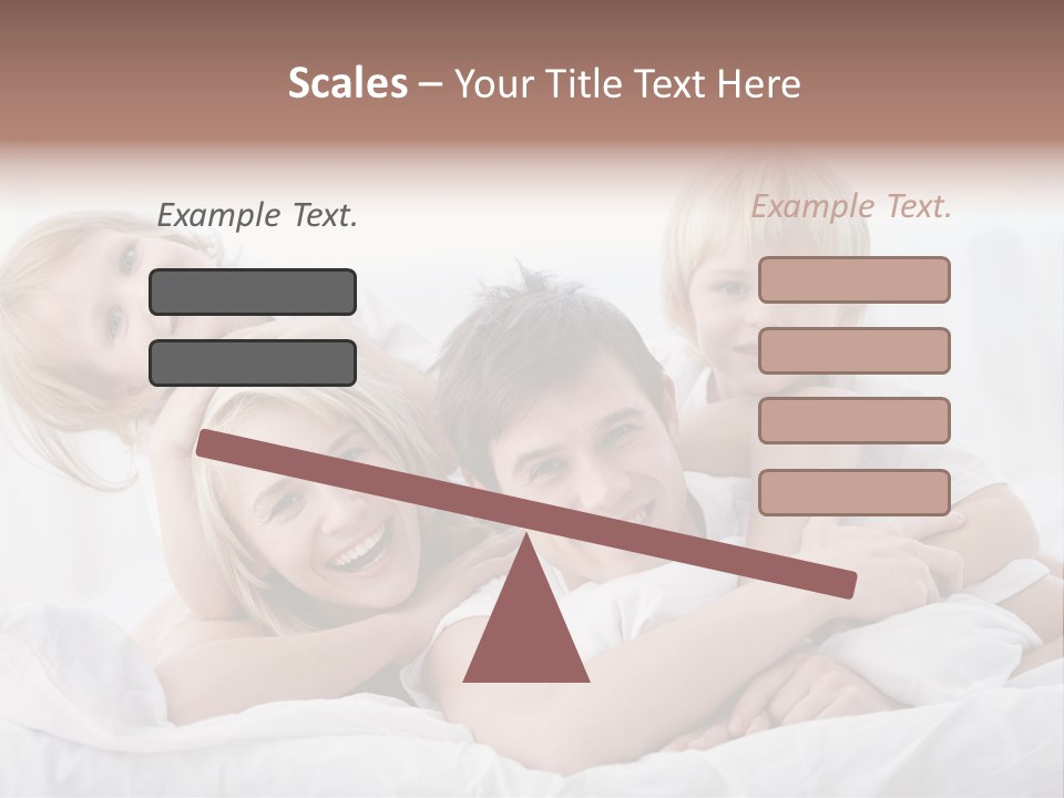 People Home Morning PowerPoint Template