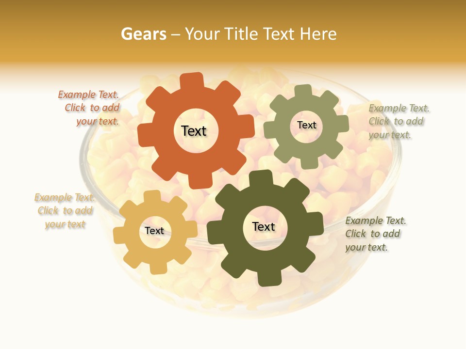 Cooking Isolated Preserved PowerPoint Template