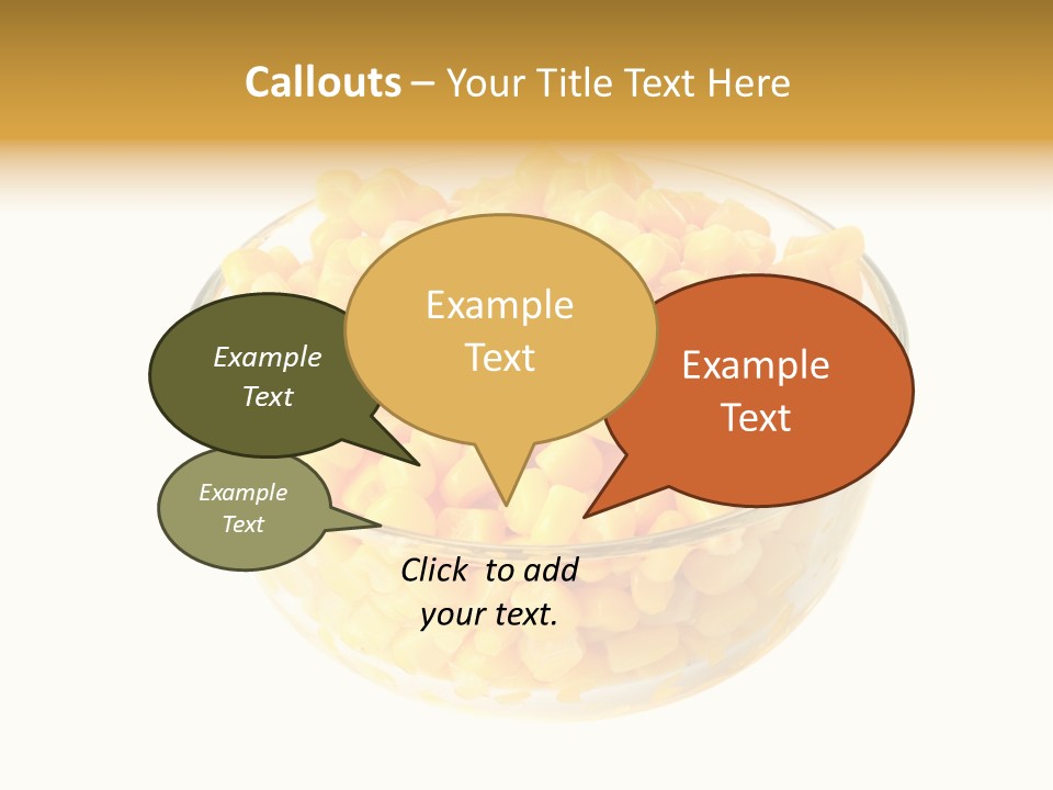 Cooking Isolated Preserved PowerPoint Template