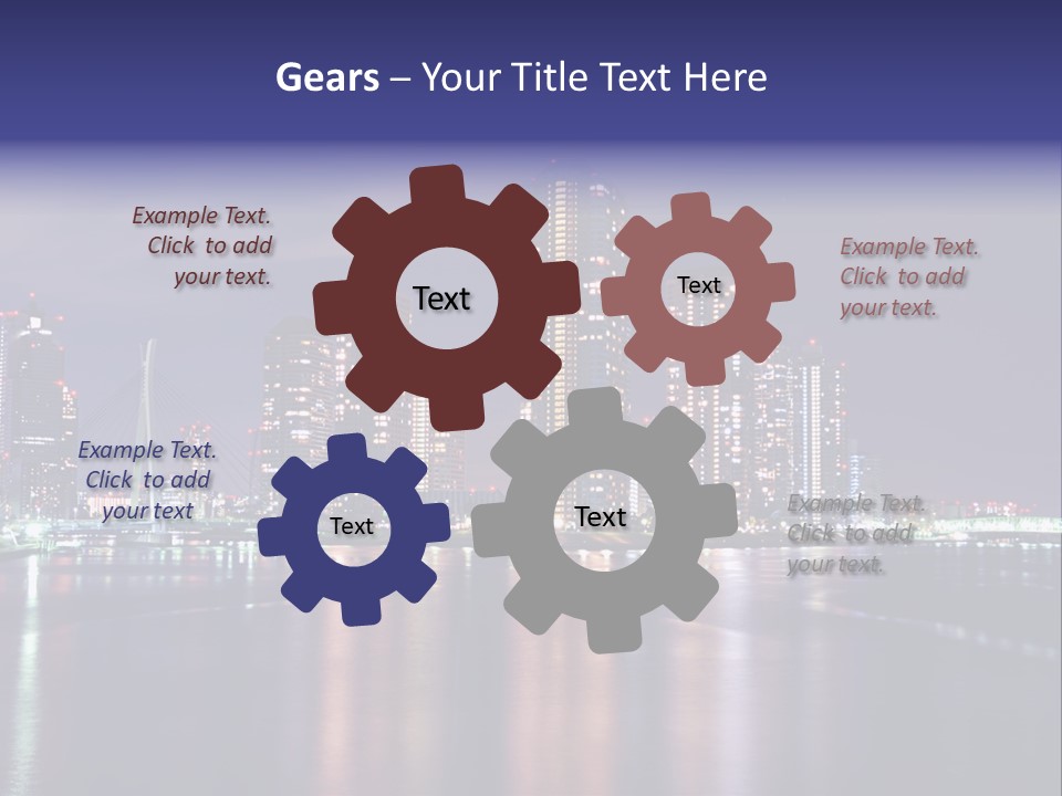 Color Purple New PowerPoint Template