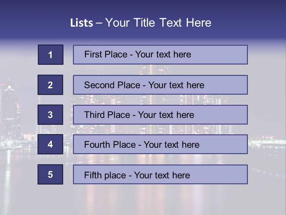 Color Purple New PowerPoint Template