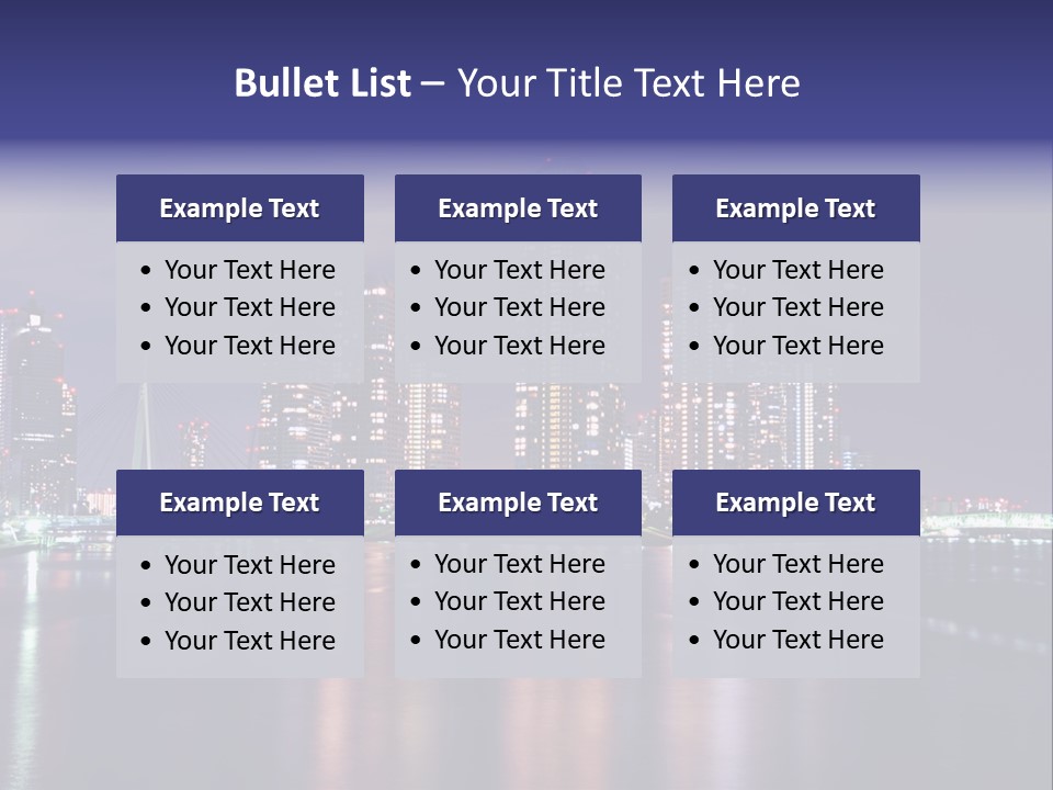Color Purple New PowerPoint Template