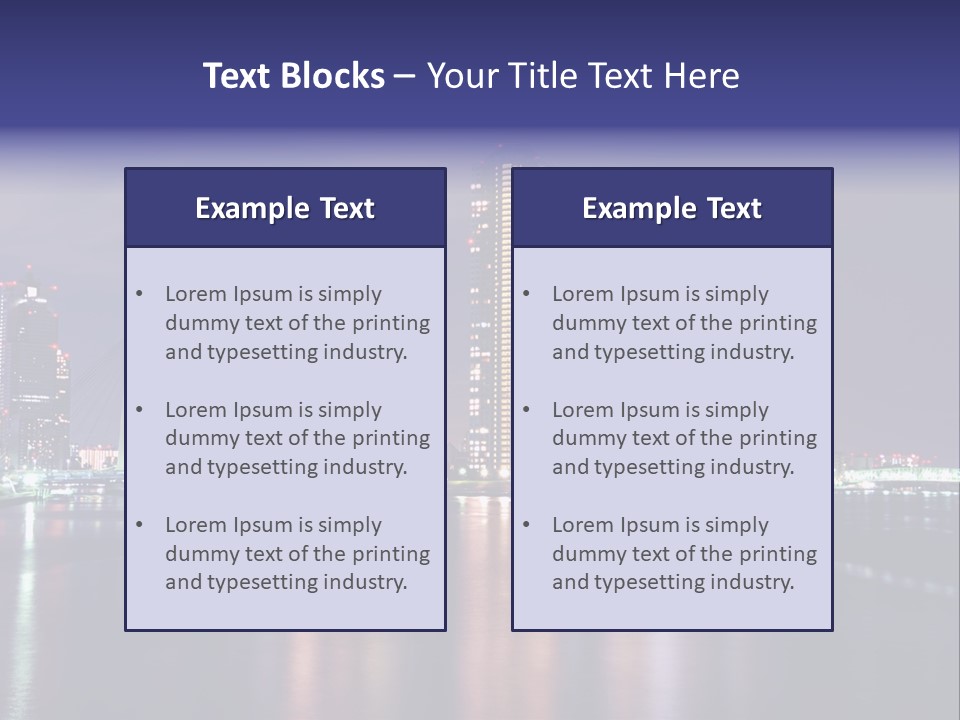 Color Purple New PowerPoint Template