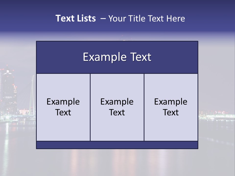 Color Purple New PowerPoint Template