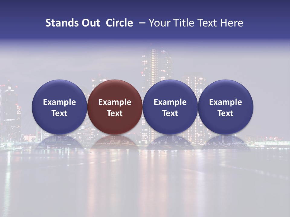 Color Purple New PowerPoint Template