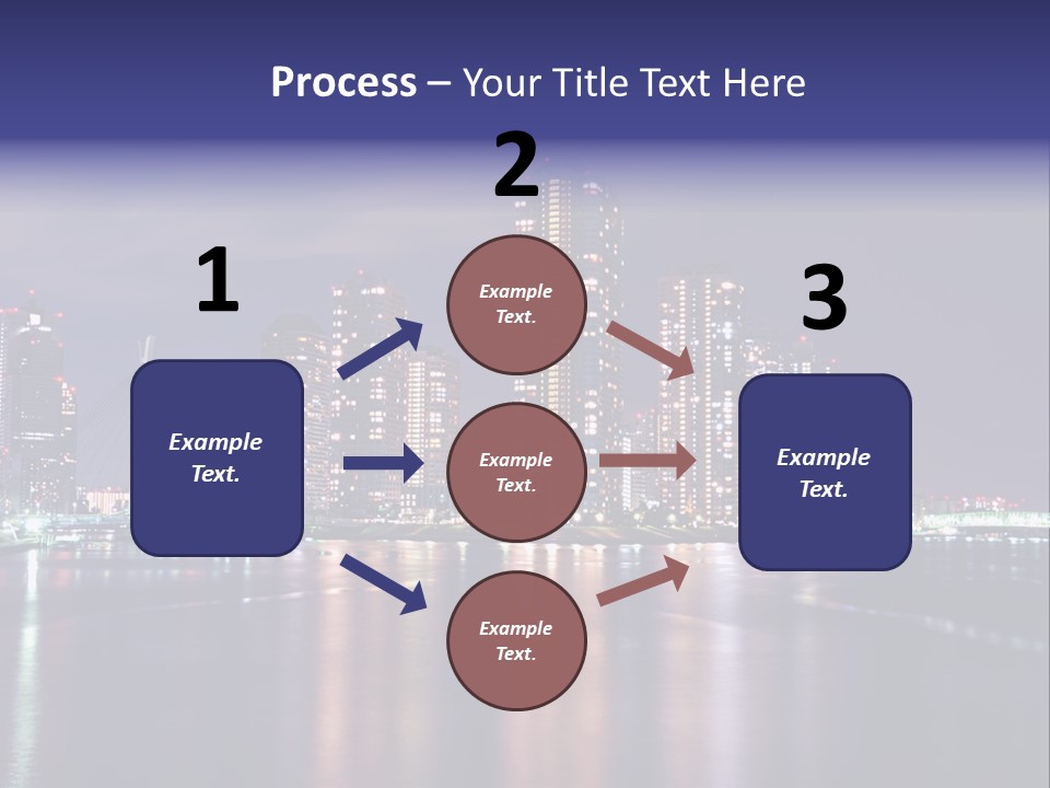 Color Purple New PowerPoint Template