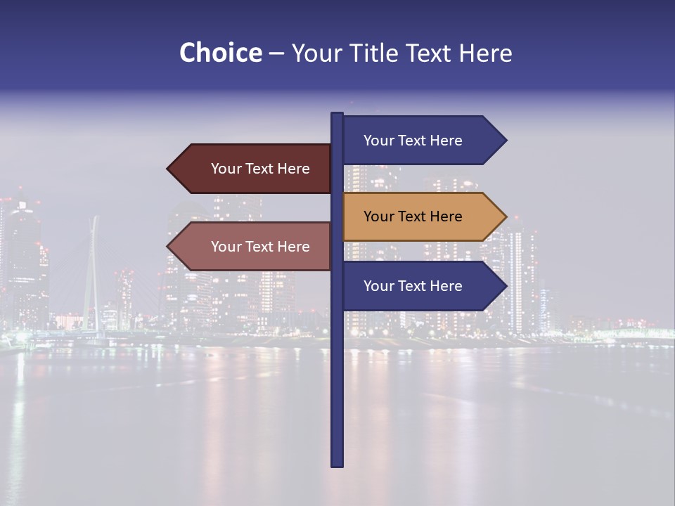 Color Purple New PowerPoint Template