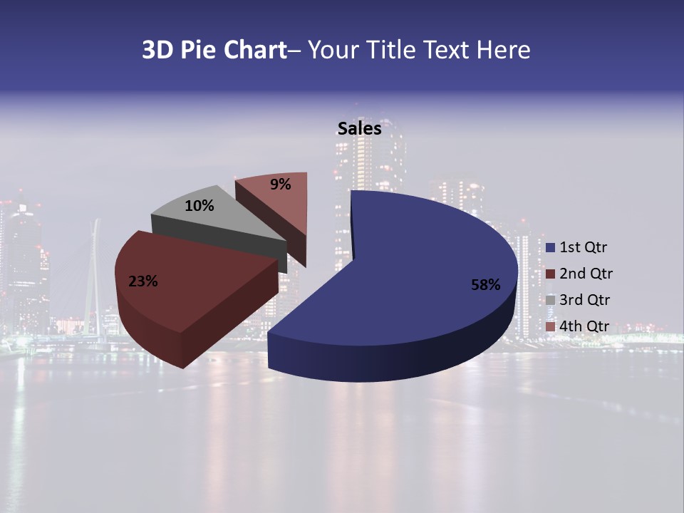 Color Purple New PowerPoint Template