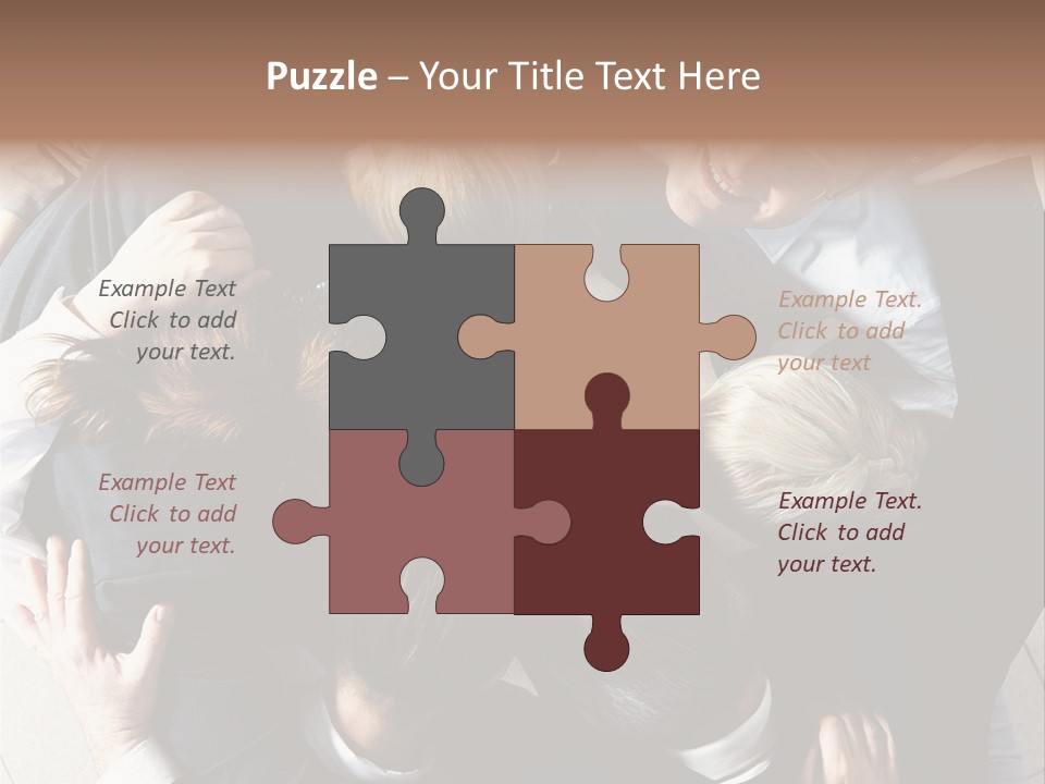 Community Unity Union PowerPoint Template