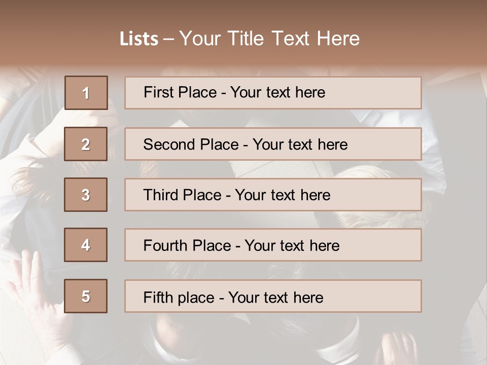 Community Unity Union PowerPoint Template