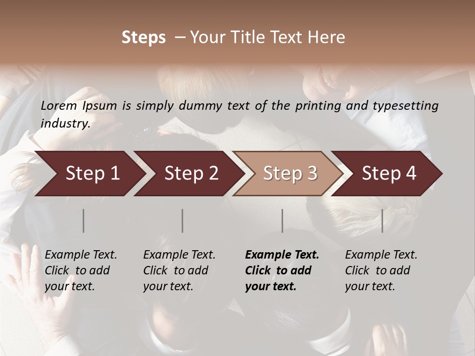 Community Unity Union PowerPoint Template