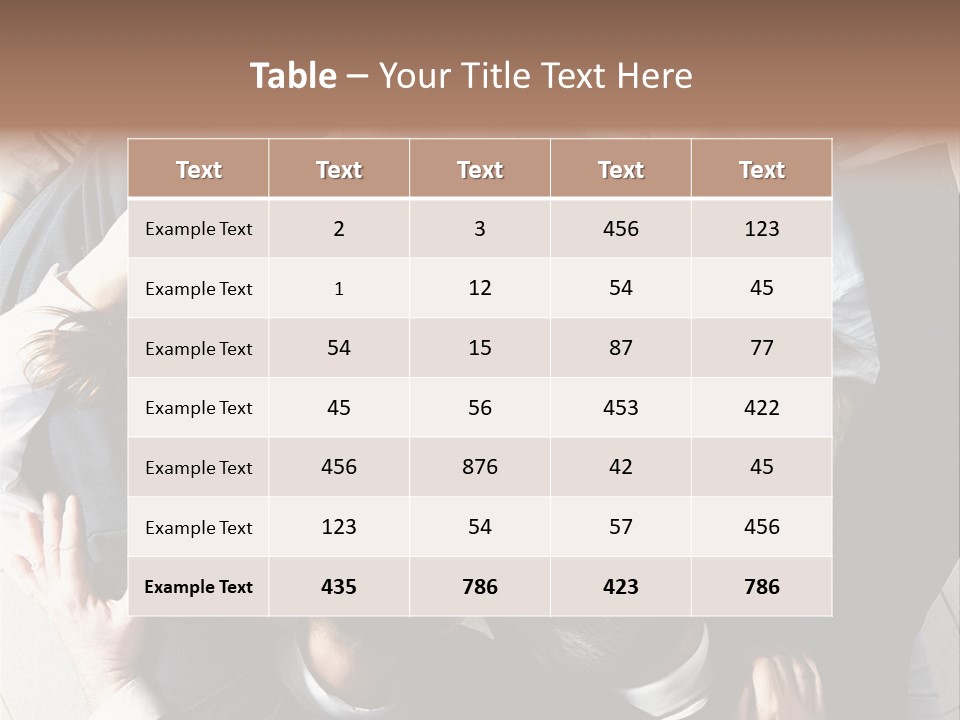 Community Unity Union PowerPoint Template