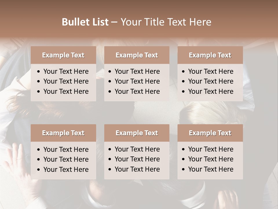 Community Unity Union PowerPoint Template