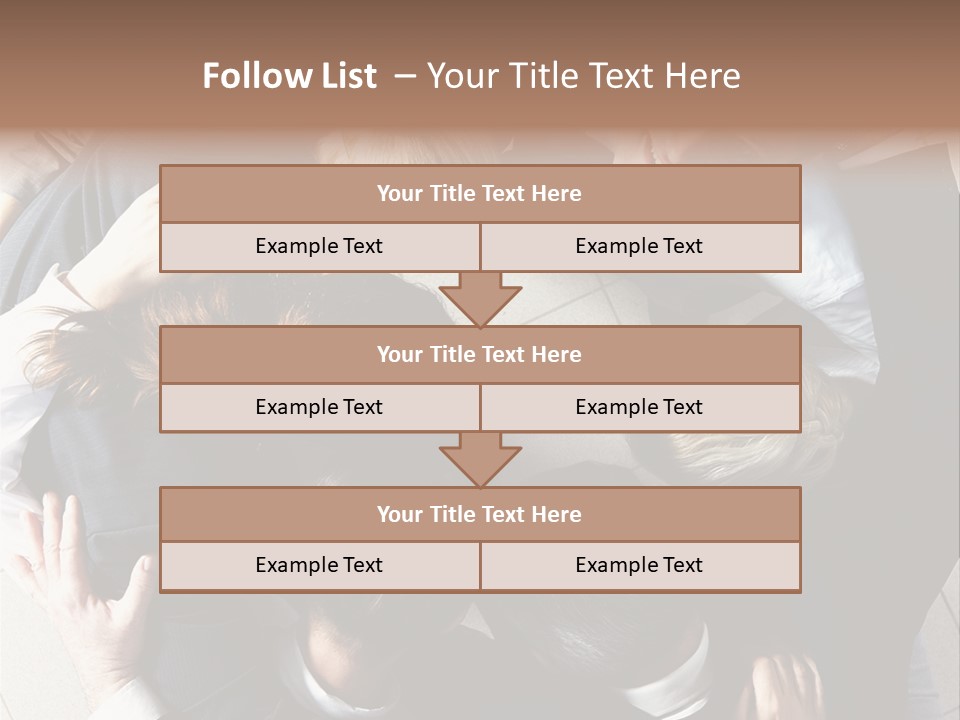 Community Unity Union PowerPoint Template
