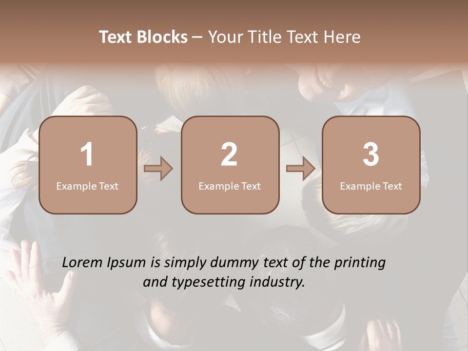 Community Unity Union PowerPoint Template