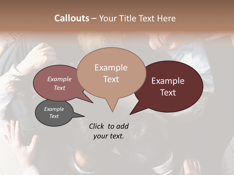 Community Unity Union PowerPoint Template