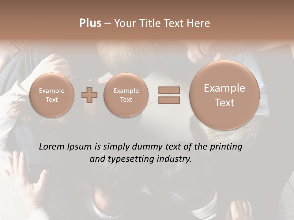 Community Unity Union PowerPoint Template