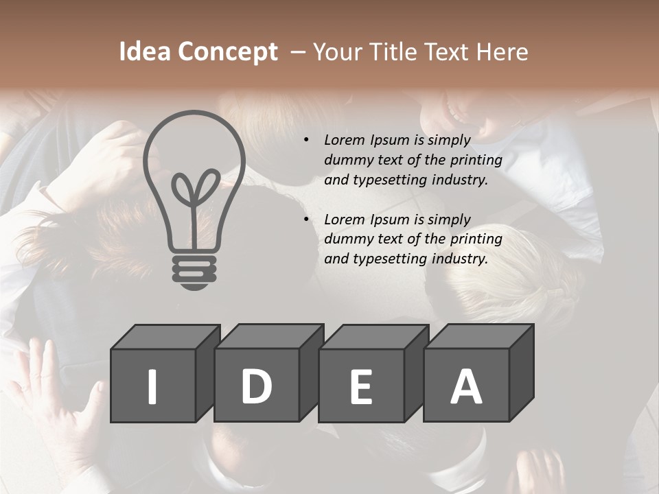 Community Unity Union PowerPoint Template