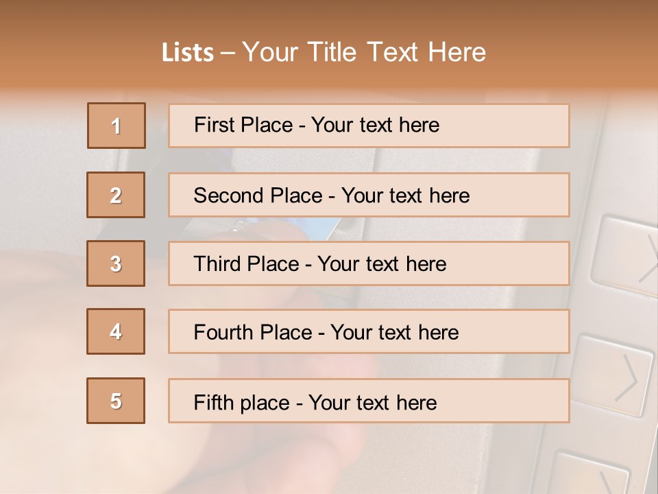 People Industry Service PowerPoint Template